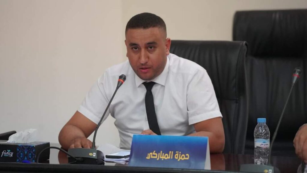 حمزة المباركي رئيس التمثيلية الإقليمية للشبيبة التجمعية ببني ملال