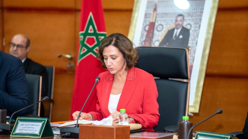وزيرة السياحة والصناعات التقليدية والاقتصاد الاجتماعي والتضامني، فاطمة الزهراء عمور