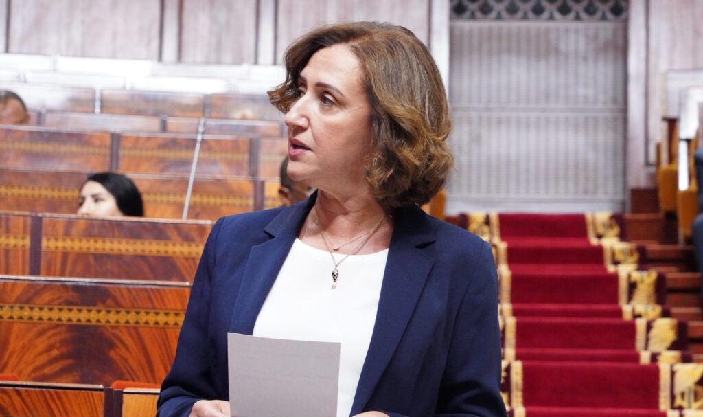 وزيرة السياحة والصناعة التقليدية والاقتصاد الاجتماعي والتضامني، فاطمة الزهراء عمور