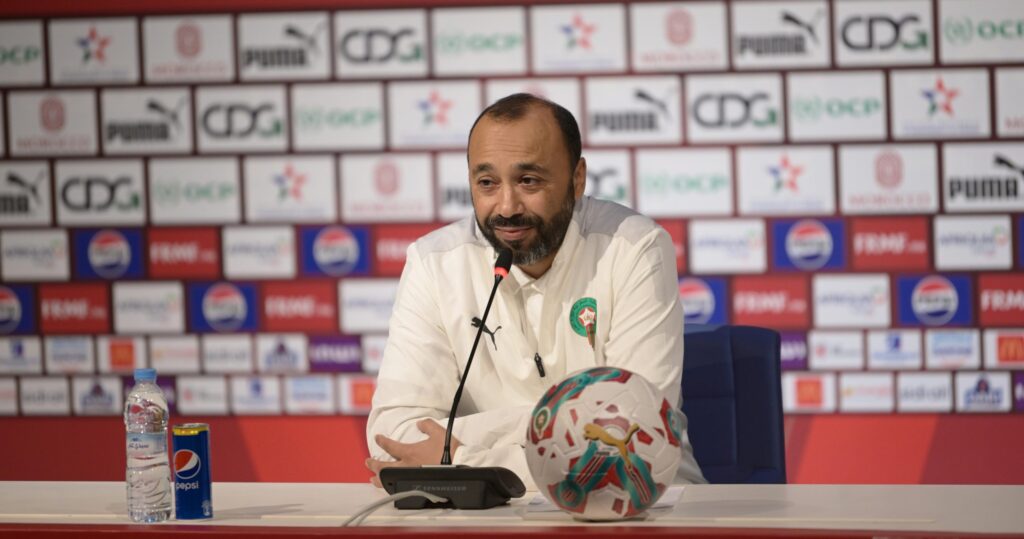 طارق السكتيوي مدرب المنتخب الاولمبي