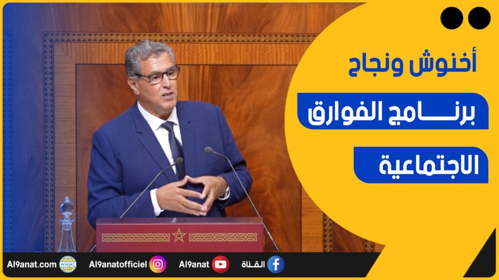 عزيز أخنوش رئيس الحكومة المغربية