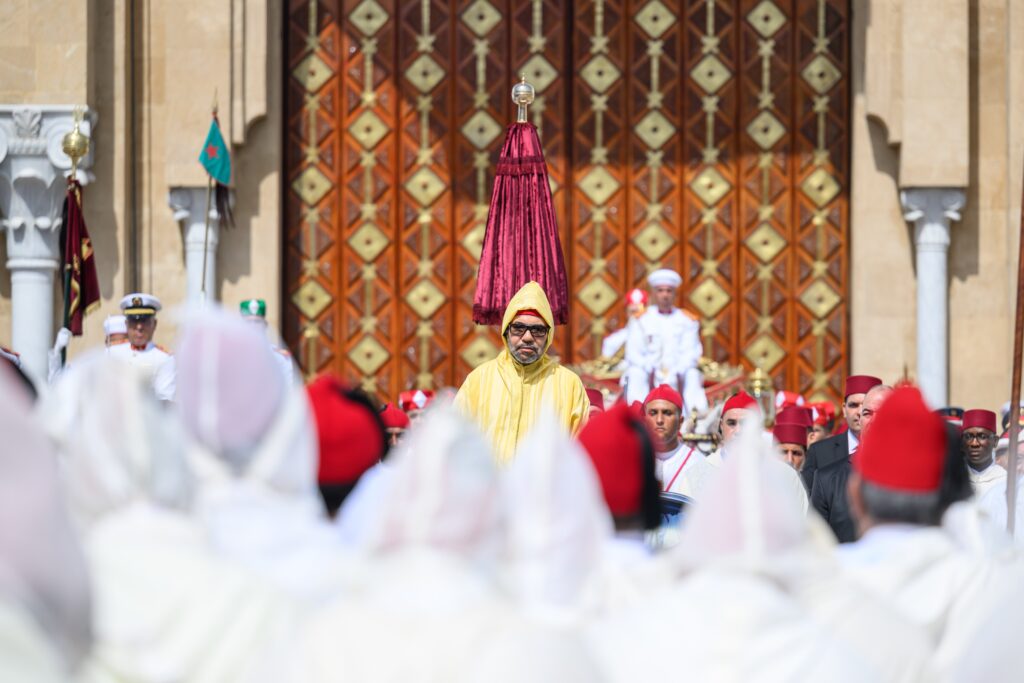 أمير المؤمنين جلالة الملك يترأس حفل الولاء بالقصر الملكي بتطوان