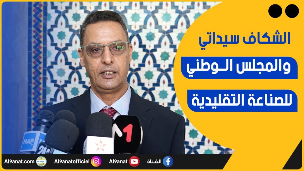 رئيس غرفة الصناعة التقليدية لجهة الداخلة واد الذهب، الشكاف سيداتي