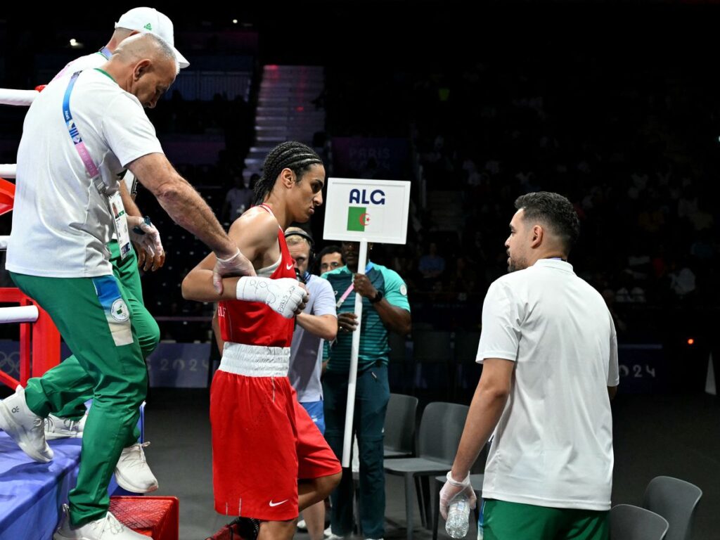 الملاكمة الجزائرية إيمان خليف