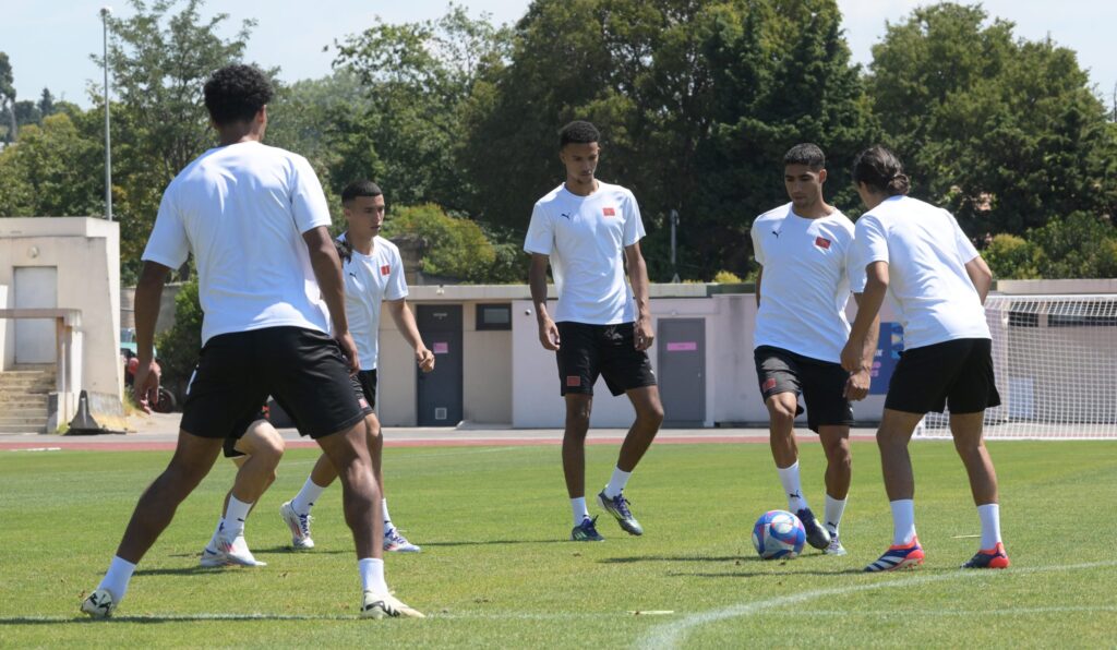 المنتخب الوطني الأولمبي يُنهي استعداداته للقاء اسبانيا
