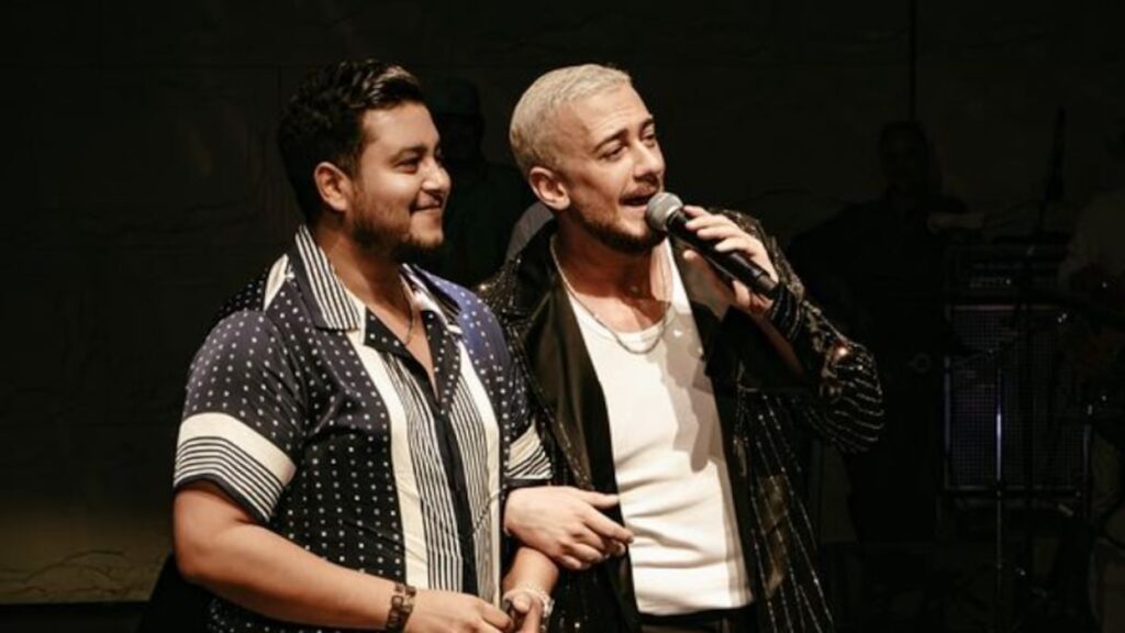 سعد لمجرد ومهدي مزين