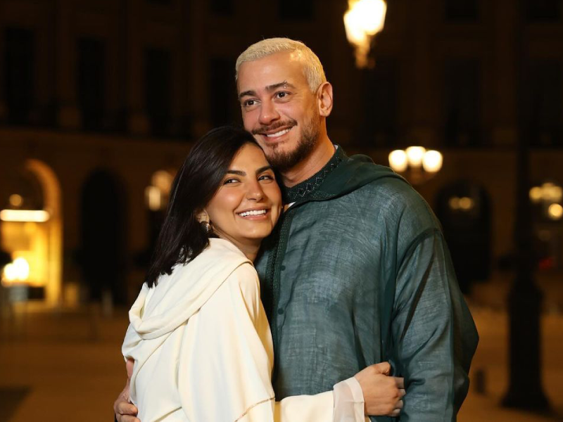 زوجة سعد لمجرد تخرج عن صمتها: “لم ندفع المال واليوم هو خلف القضبان” النجم المغربي سعد لمجرد وزوجته غيثة