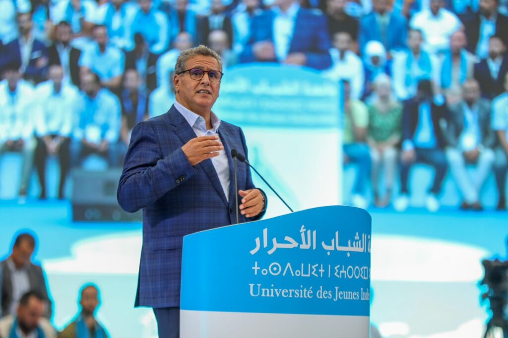 عزيز أخنوش رئيس حزب التجمع الوطني للأحرار