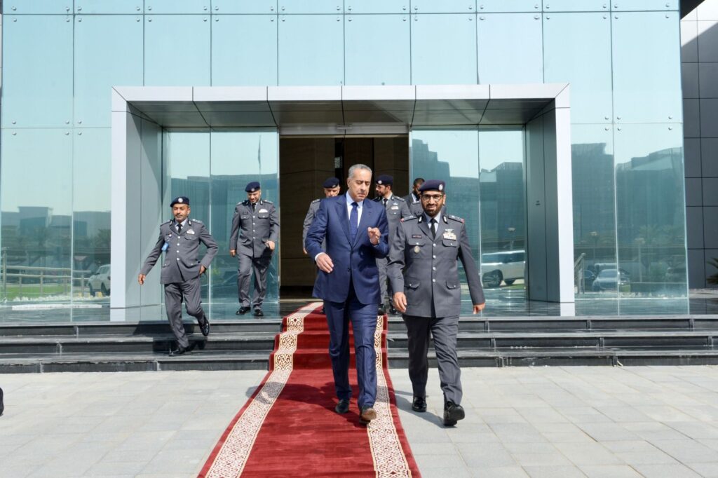 لقاء المدير العام للأمن الوطني ومراقبة التراب الوطني والقائد العام لشرطة أبو ظبي