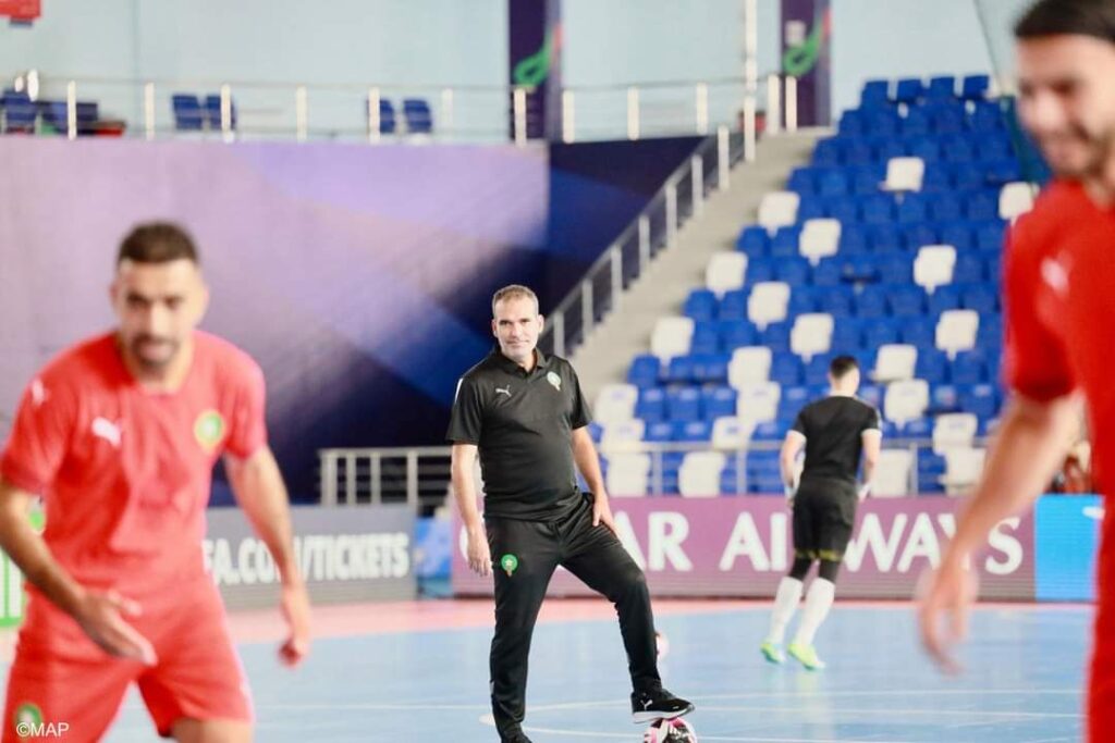 هشام الدكيك، مدرب المنتخب المغربي لكرة القدم داخل القاعة