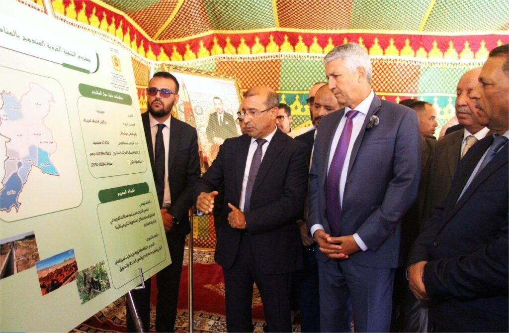 إقليم جرسيف: إطلاق برنامج للتنمية القروية وأشغال غرس سلاسل إنتاج مقاومة للتغيرات المناخية