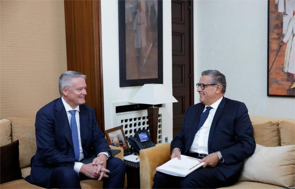 أخنوش يتباحث مع الأمين العام لمنظمة التعاون والتنمية الاقتصادية