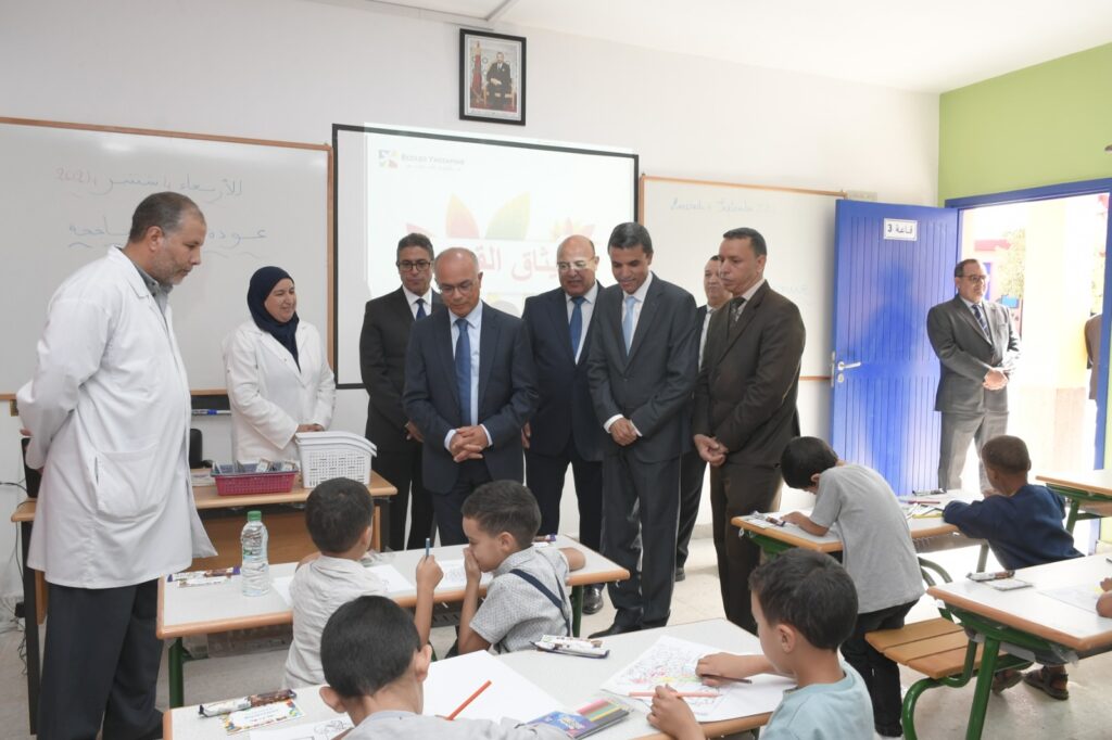 وزير التربية الوطنية والتعليم الأولي والرياضة يشرف، من الحوز، على انطلاق الموسم الدراسي 2024/2025