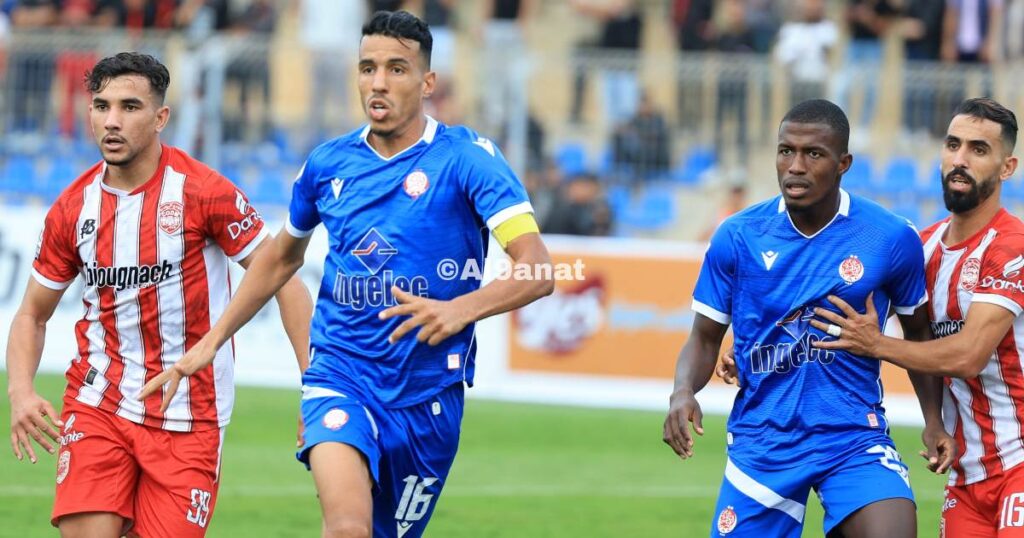 من مواجهة الوداد الرياضي والنادي المكناسي