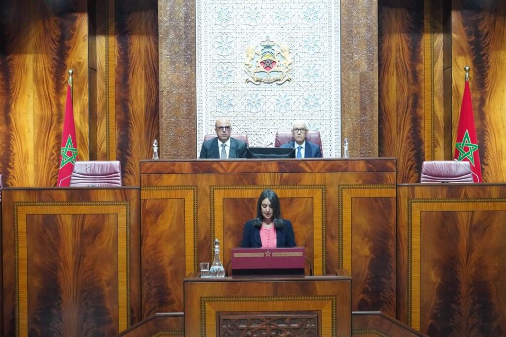 وزيرة الاقتصاد والمالية، نادية فتاح