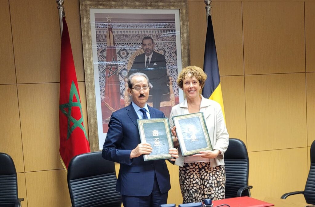 الداكي يتباحث مع المدعية الفدرالية لبلجيكا