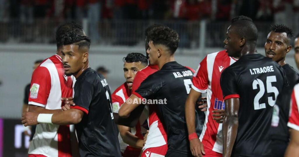 من مواجهة الوداد الرياضي ضد شباب المحمدية