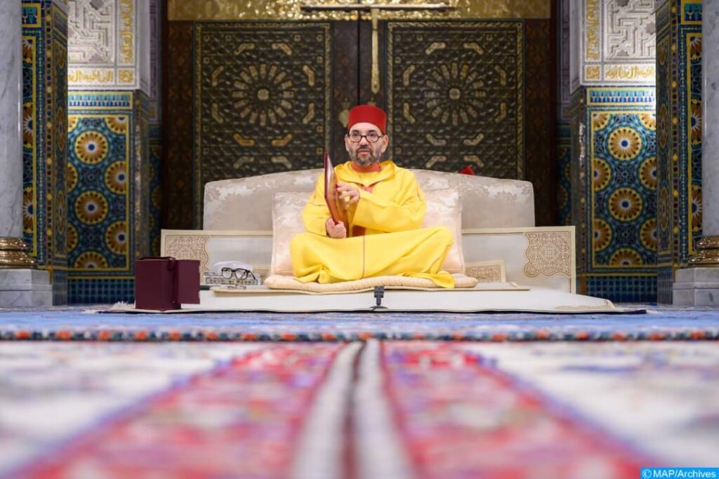 أمير المؤمنين يترأس حفلا دينيا إحياء للذكرى السادسة والعشرين لوفاة جلالة المغفور له الملك الحسن الثاني