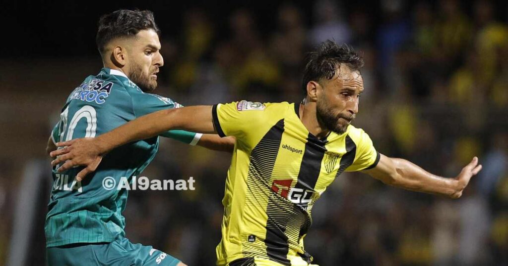 مقابلة الرجاء الرياضي والمغرب الفاسي