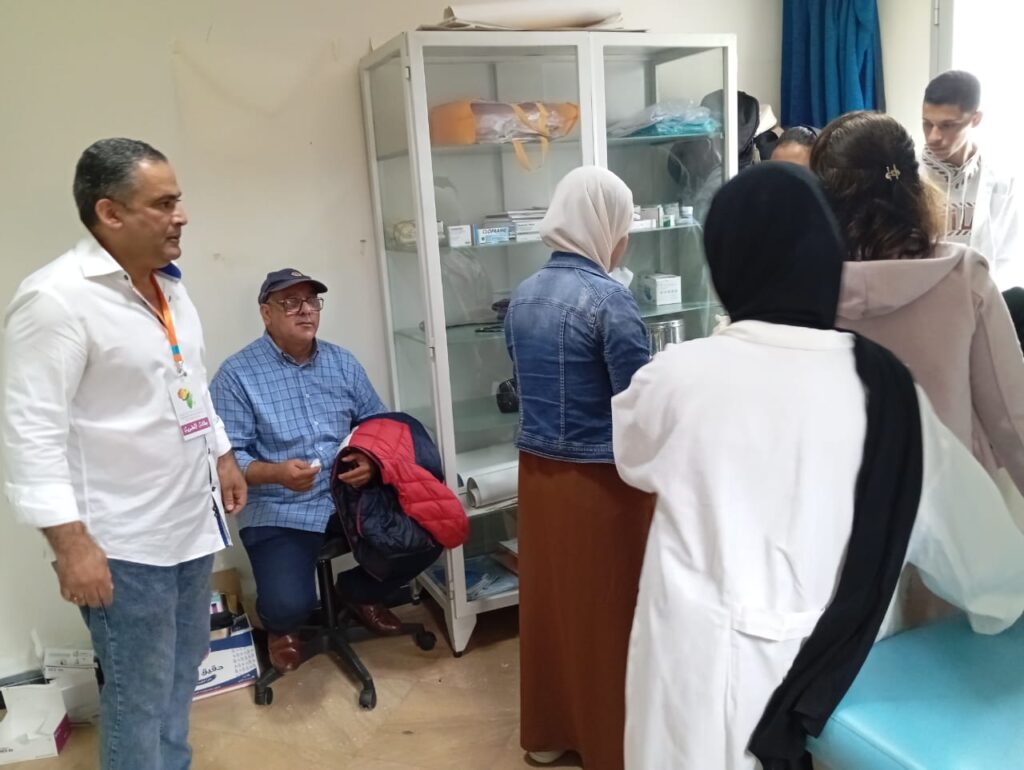 قافلة طبية تقرب العلاج من طلبة عين الشق