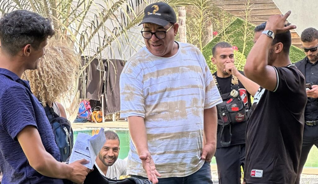 الممثل والمخرج إدريس الروخ