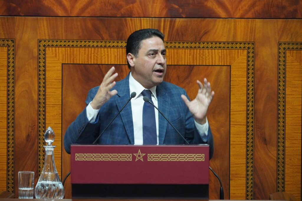 عمر حجيرة، كاتب الدولة، لدى وزير الصناعة والتجارة، المكلف بالتجارة الخارجية