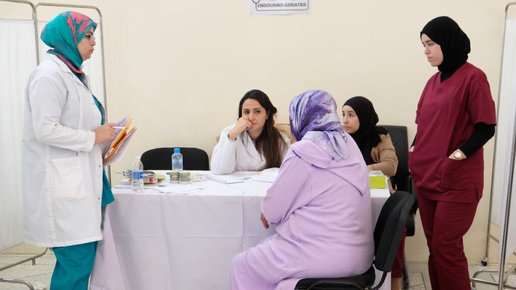 قافلة طبية تستهدف مرضى السكري بفاس قافلة طبية بفاس