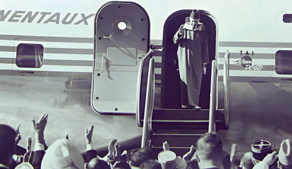 عودة محمد الخامس من المنفى