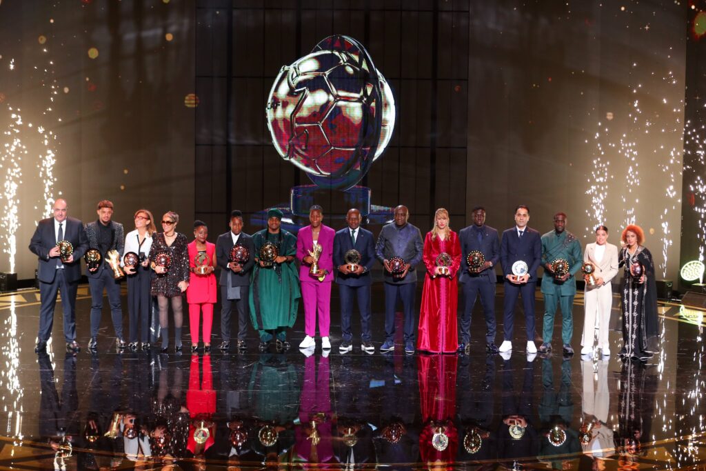 المتوجون بجوائز الكاف 2024