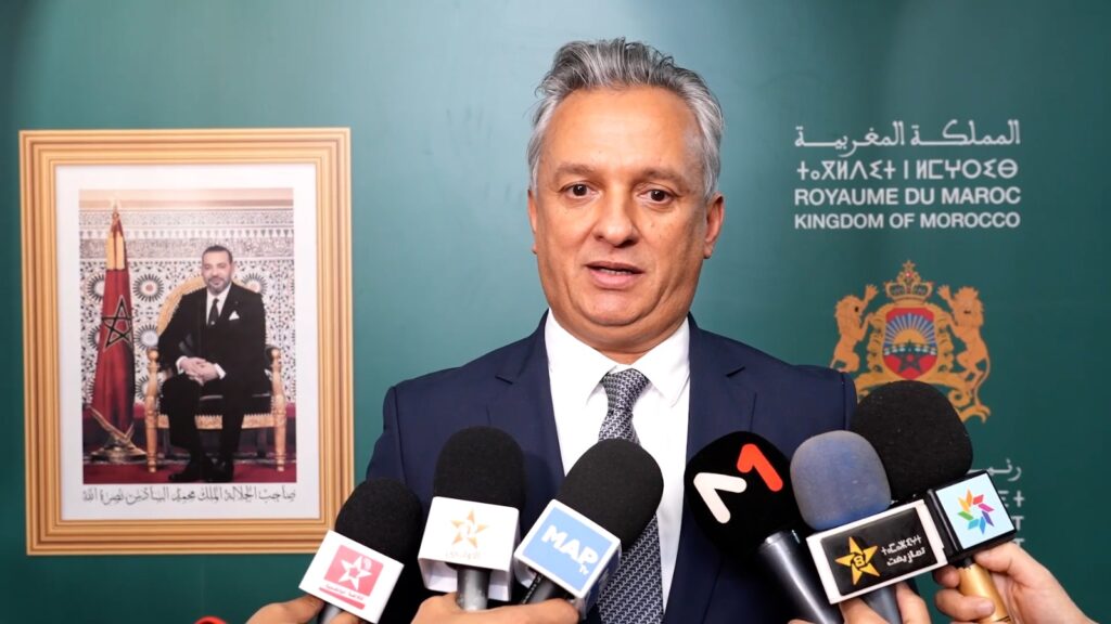 كريم زيدان الوزير المنتدب لدى رئيس الحكومة، المكلف بالاستثمار والتقائية وتقييم السياسات العمومية.