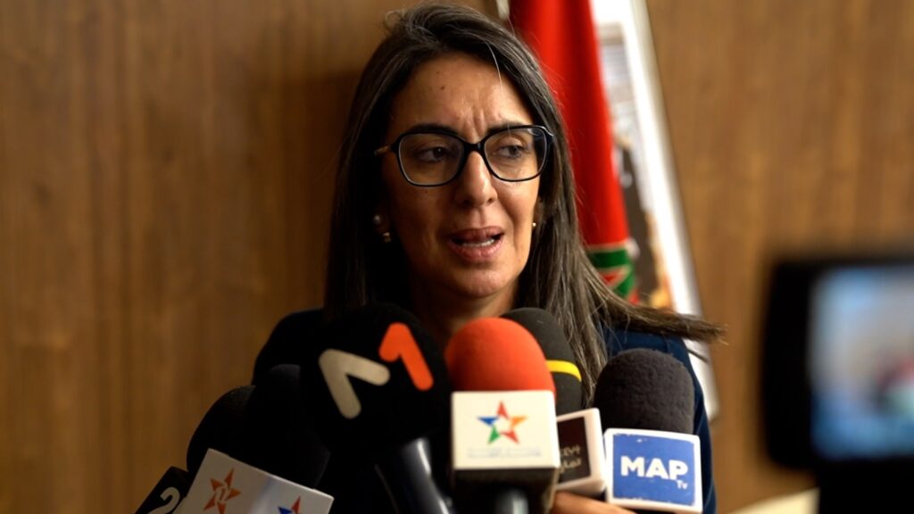 نادية فتاح العلوي وزيرة الاقتصاد والمالية