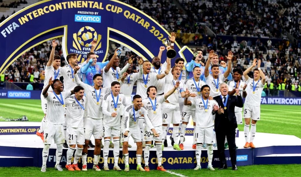 الريال يتوج بكأس القارات