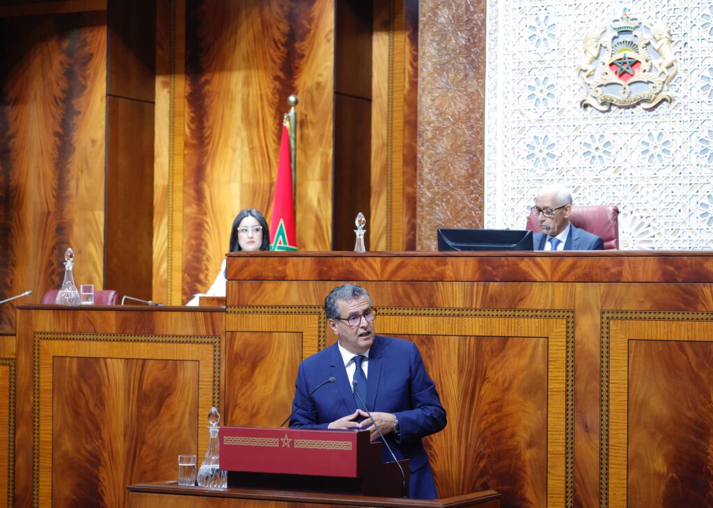 من الجلسة العمومية للأسئلة الشفهية الشهرية الموجهة إلى رئيس الحكومة الإثنين 27 يناير 2025
