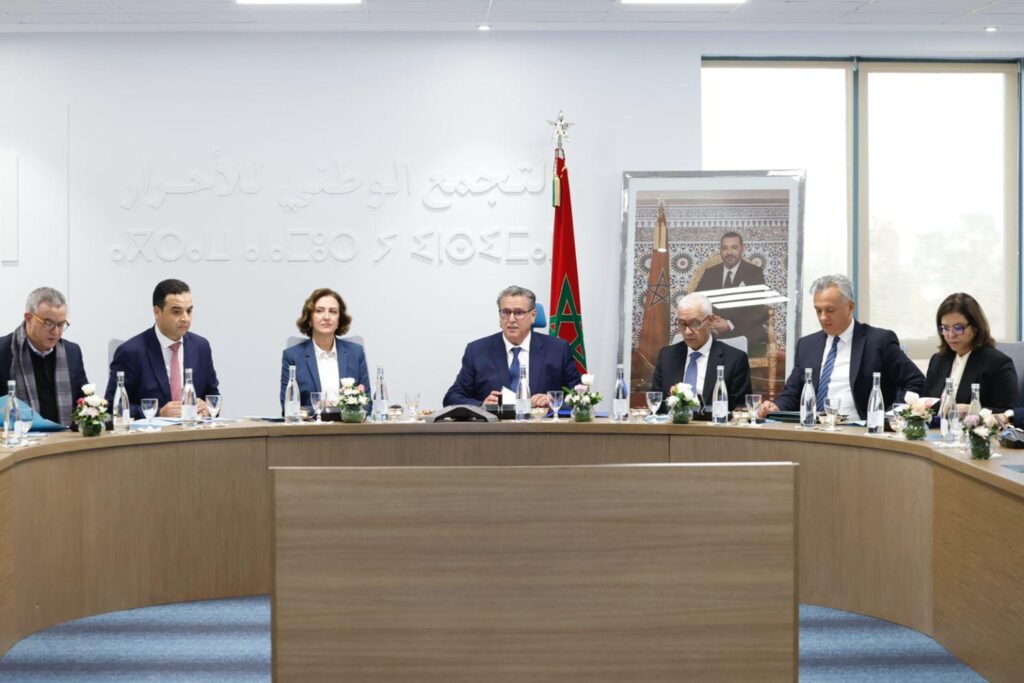 اجتماع المكتب السياسي لحزب التجمع الوطني للأحرار يوم الخميس 09 يناير 2025