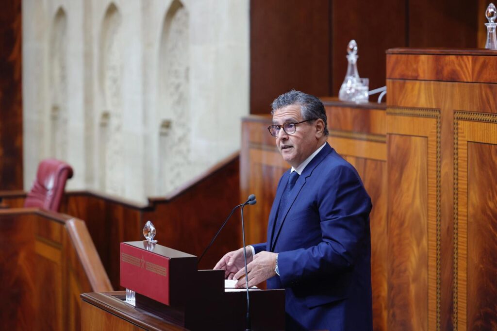 من الجلسة العمومية للأسئلة الشفهية الشهرية الموجهة إلى رئيس الحكومة الإثنين 27 يناير 2025