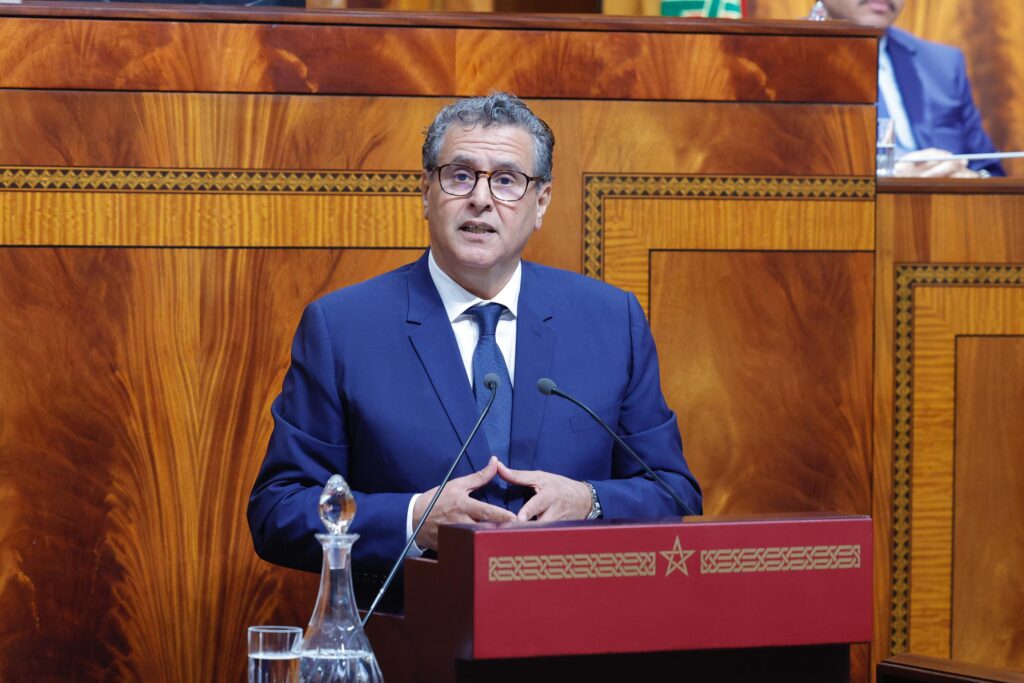 من الجلسة العمومية للأسئلة الشفهية الشهرية الموجهة إلى رئيس الحكومة الإثنين 27 يناير 2025