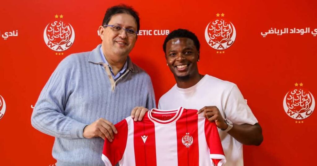 الوداد الرياضي يعزز صفوفه بمتوسط الميدان ميكائيل مالسا