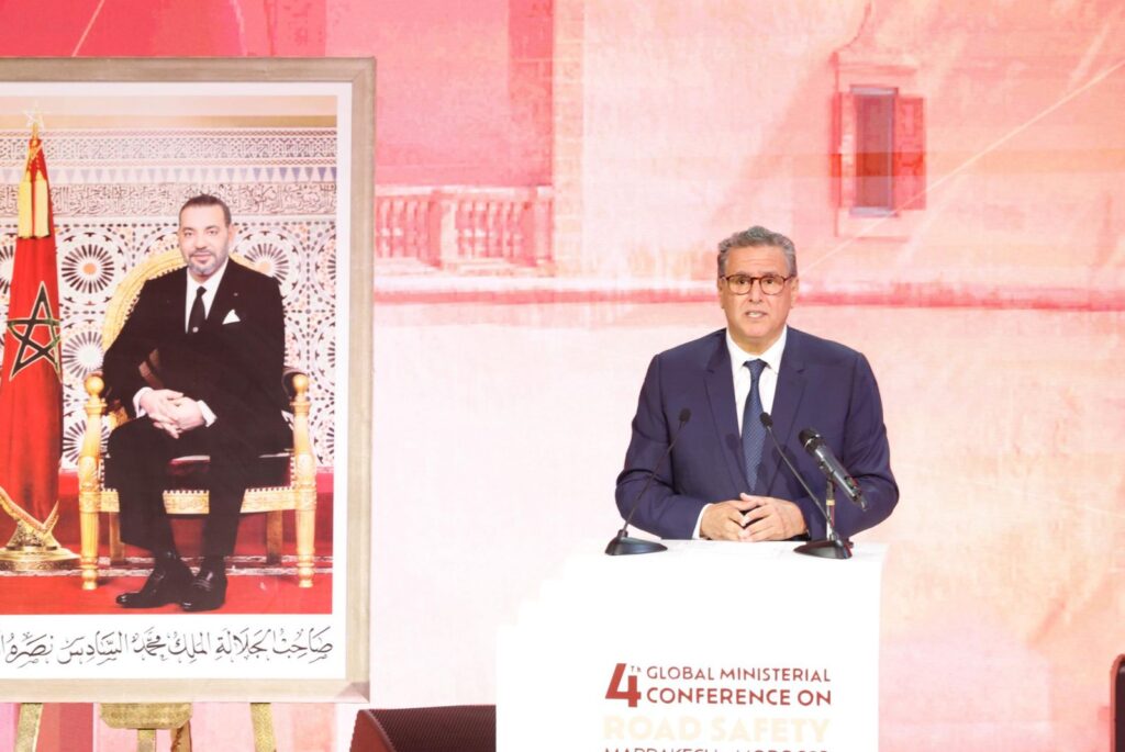 عزيز أخنوش ضمن أشغال المجلس الوزاري العالمي للسلامة الطرقية