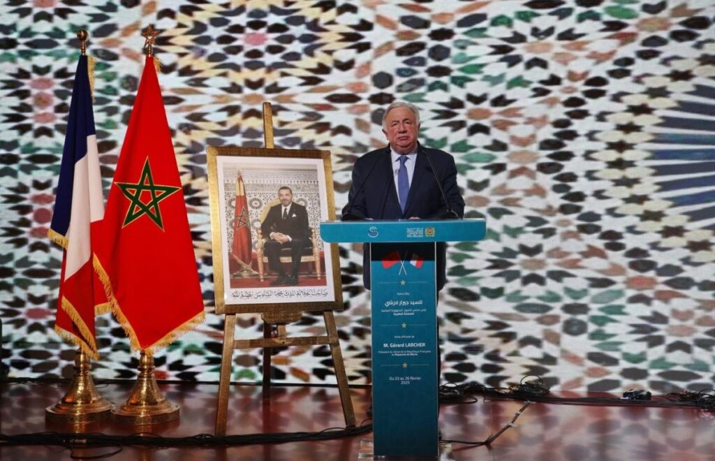 رئيس مجلس الشيوخ الفرنسي، جيرار لارشي