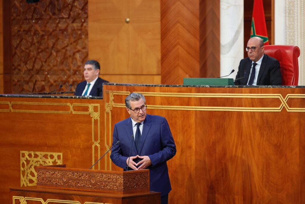 عزيز أخنوش رئيس الحكومة