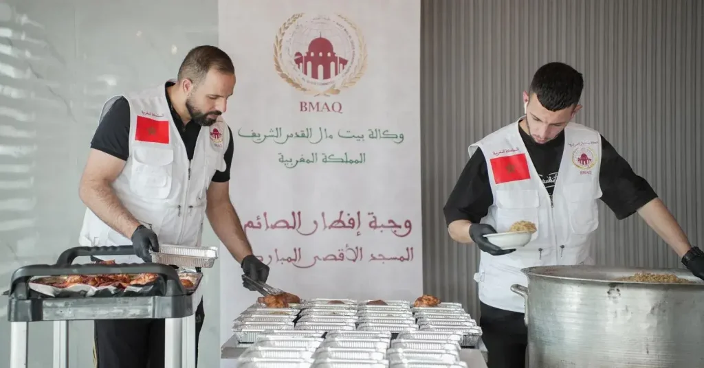 وكالة بيت مال القدس تطلق عملية "إفطار رمضان" بقرية "الجديرة" ضواحي القدس