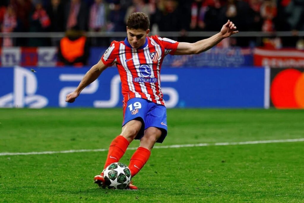 هدف لاعب أتلتيكو مدريد، جوليان ألفاريز