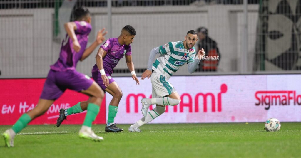 من مواجهة الرجاء الرياضي ضد رجاء بني ملال