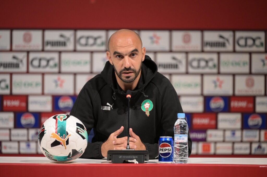 وليد الركراكي، مدرب المنتخب الوطني الأول