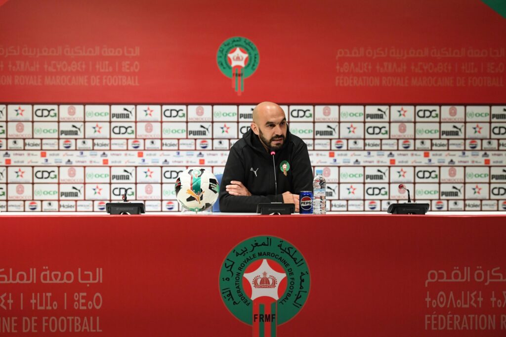 وليد الركراكي، مدرب المنتخب الوطني الأول