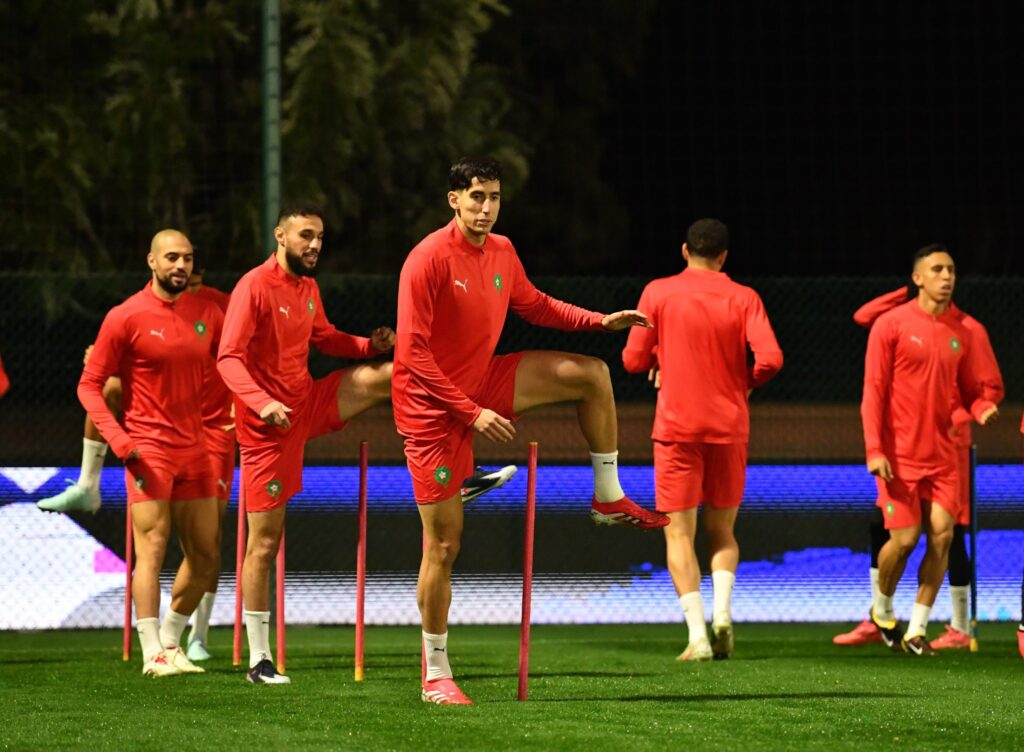 حصة تدريبية للمنتخب الوطني مفتوحة أمام وسائل الإعلام