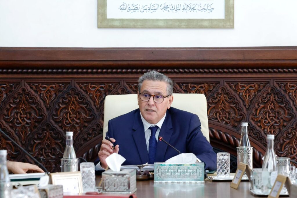 عزيز أخنوش رئيس الحكومة