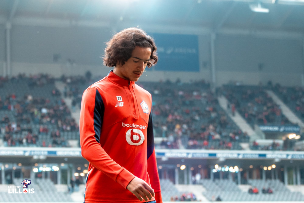 أيوب بوعدي لاعب ليل الفرنسي