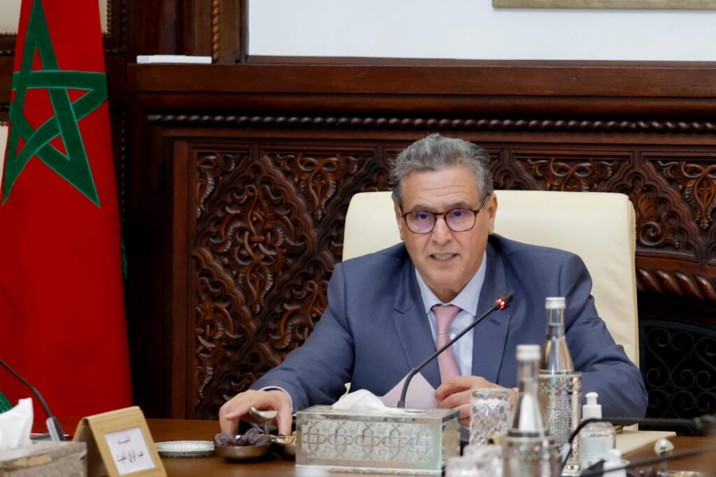 عزيز أخنوش رئيس الحكومة