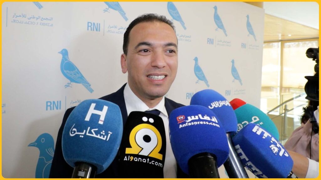 لحسن السعدي عضو المكتب السياسي لحزب التجمع الوطني للأحرار